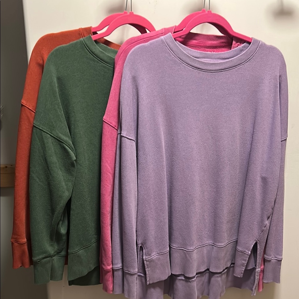 Time & Tru Crewneck Bundle